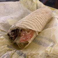 Falafel wrap  at Fari's in Ljubljana