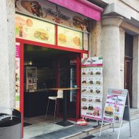 Outdoor view at Fari's in Ljubljana