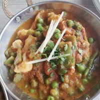 Veg Jalfrezi at Spice Garden in Sitges