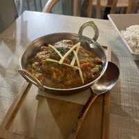 No chicken jalfrezi   at Spice Garden in Sitges