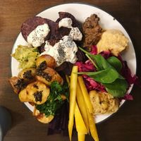 Big rainbow bowl at Yem'a Paris in Paris