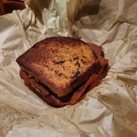 Hot ham and cheese at Healthy Harvest Urban Farms & Cafe in Rock Island