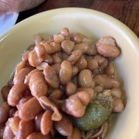 Mexican beans  at Healthy Harvest Urban Farms & Cafe in Rock Island
