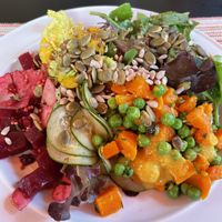 Salada do buffet livre no almoço   at Ser-Afim Restaurante Natural in Maceio