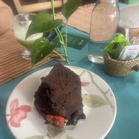 Bolo vegano de chocolatee  at Ser-Afim Restaurante Natural in Maceio