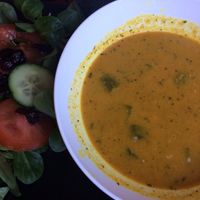 lentils soup  at Coffee Corazon in Amersfoort