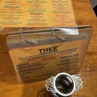 Thee menukaart   at Coffee Corazon in Amersfoort