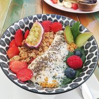 Hulk Smoothie Bowl at Goji Lounge Cafe in Lagos