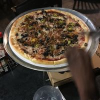 Vegan Pizza 🍕  at Graffiti's Pizza in Mcdonough