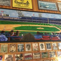Baseball mural at Johns Place in Victoria