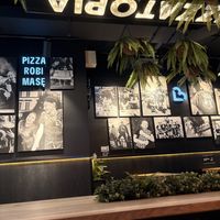 Inside   at Pizzatopia in Krakow