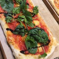 Vegantopia pizza at Pizzatopia in Krakow