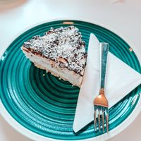 Kokostorte at Haus Zauberflöte in Offenburg