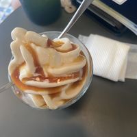 Carmel icecream   at Ballon in Tokyo