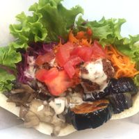 Regular size falafel sand at Ballon in Tokyo