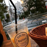 Fruit cider juice! Good smell,and sweet taste. at Ballon in Tokyo