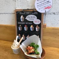 Awesome mealtime! at Ballon in Tokyo