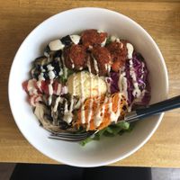 Regular Size Falafel Salad Bowl at Ballon in Tokyo