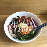 Regular Size Falafel Salad Bowl at Ballon in Tokyo