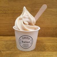 Vegan soft  at Ballon in Tokyo
