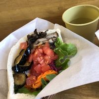 Felafel sandwich regular  at Ballon in Tokyo