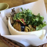 Felafel coriander sandwich regular at Ballon in Tokyo