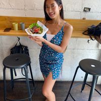 They also have delicious vegan ice cream(soy milk and Amazake) for dessert!  at Ballon in Tokyo