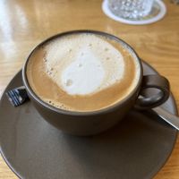 Cappuccino with oat milk  at Nova Essen & Trinken in Kempten