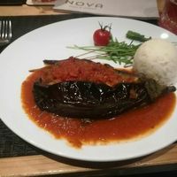 Gefüllte Aubergine at Nova Essen & Trinken in Kempten
