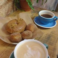 yummy! at Donut Shop in Prague