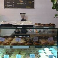 tasty donut selection at Donut Shop in Prague