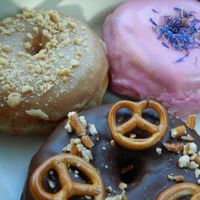 beauty at Donut Shop in Prague