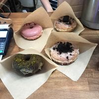 Vegan Donuts! at Donut Shop in Prague