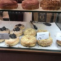 Many Vegan Options!  at Donut Shop in Prague