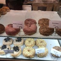 Various Vegan Options!  at Donut Shop in Prague