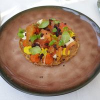 Tarte at Cal Reiet's Table in Mallorca