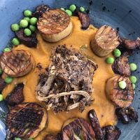 Scallops  at Cal Reiet's Table in Mallorca