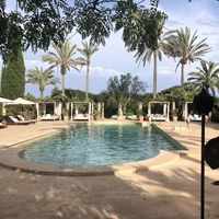 Outdoor Area at Cal Reiet's Table in Mallorca