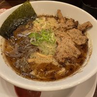 Garlic Ramen at Kyushu Jangara Ramen - Harajuku in Tokyo