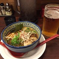 Vegan ramen at Kyushu Jangara Ramen - Harajuku in Tokyo