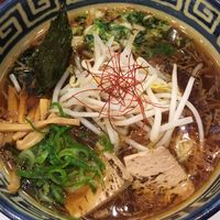 Vegan ramen  at Kyushu Jangara Ramen - Harajuku in Tokyo