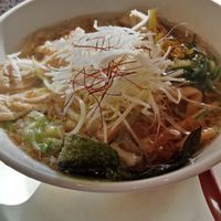 Vegan ramen at Kyushu Jangara Ramen - Harajuku in Tokyo