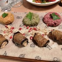Pkhali plate at Daredzhani in Almaty