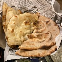 Tandoori Roti at Sue's Indian Raja in Vilnius