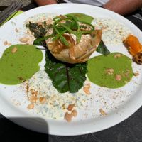 Plat principal  at Annadata in Saint-malo