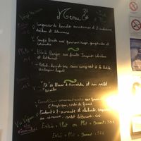 The menu at Annadata in Saint-malo