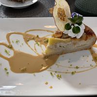 Apple tart with calvados caramel sauce  at Annadata in Saint-malo