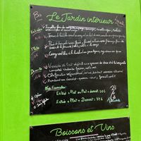 Menu  at Annadata in Saint-malo