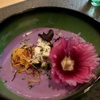 Entrée gaspacho   at Annadata in Saint-malo