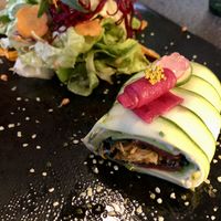 Entrée rouleau marin   at Annadata in Saint-malo